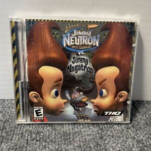 Jimmy Neutron vs Jimmy Negatron PC CD ROM Game Nickelodeon THQ Complete